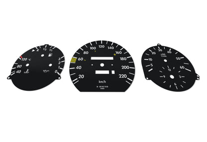 Mercedes-Benz S Class W126 - Speedometer Dials Gauges