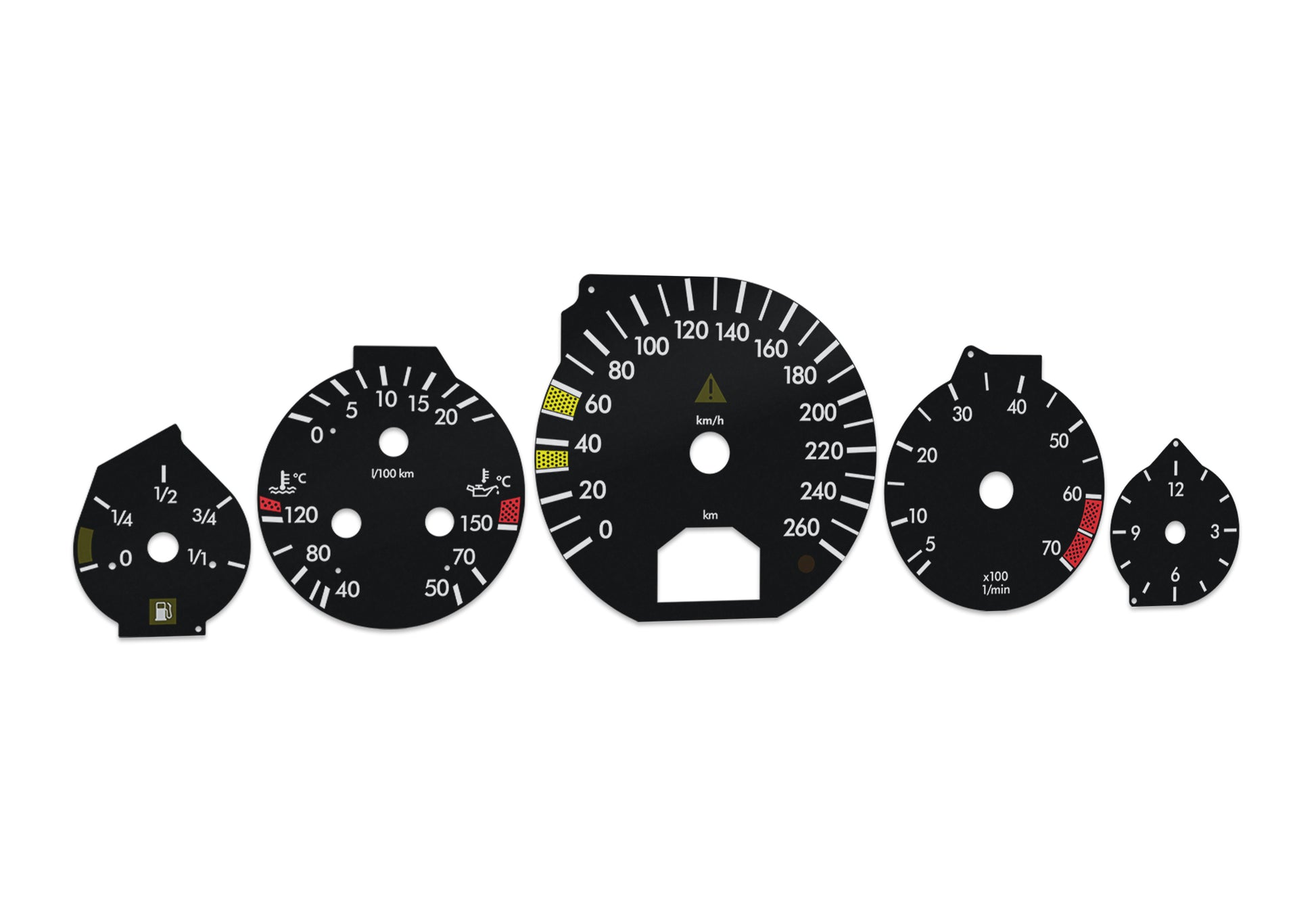Mercedes-Benz SL W129 - Speedometer Dials Gauges