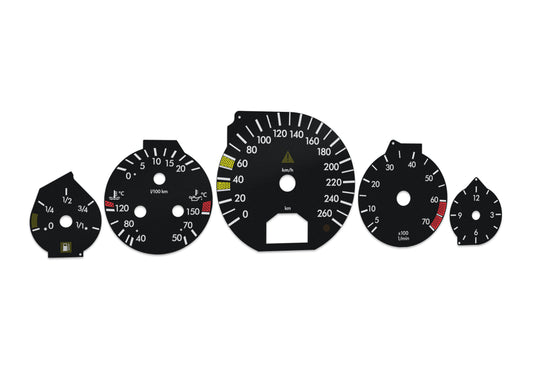 Mercedes-Benz SL W129 - Speedometer Dials Gauges