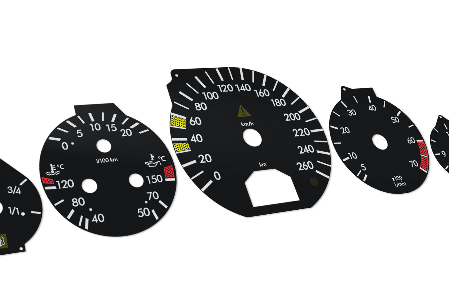 Mercedes-Benz SL W129 - Speedometer Dials Gauges