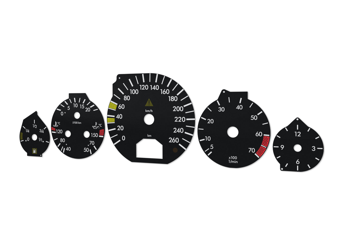 Mercedes-Benz SL W129 - Speedometer Dials Gauges