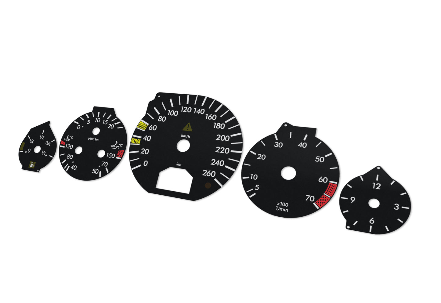 Mercedes-Benz SL W129 - Speedometer Dials Gauges