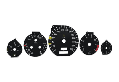 Mercedes-Benz S Class W140 - Speedometer Dials Gauges