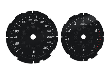 Mercedes-Benz E W213 - Speedometer Dials Gauges