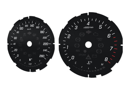 Mercedes-Benz E W213 - Speedometer Dials Gauges