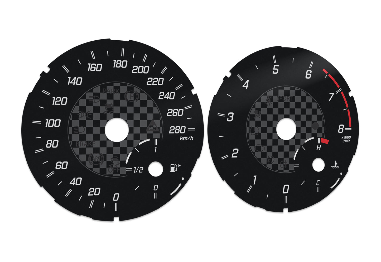 Mercedes-Benz GLE, G AMG - Speedometer Dials Gauges