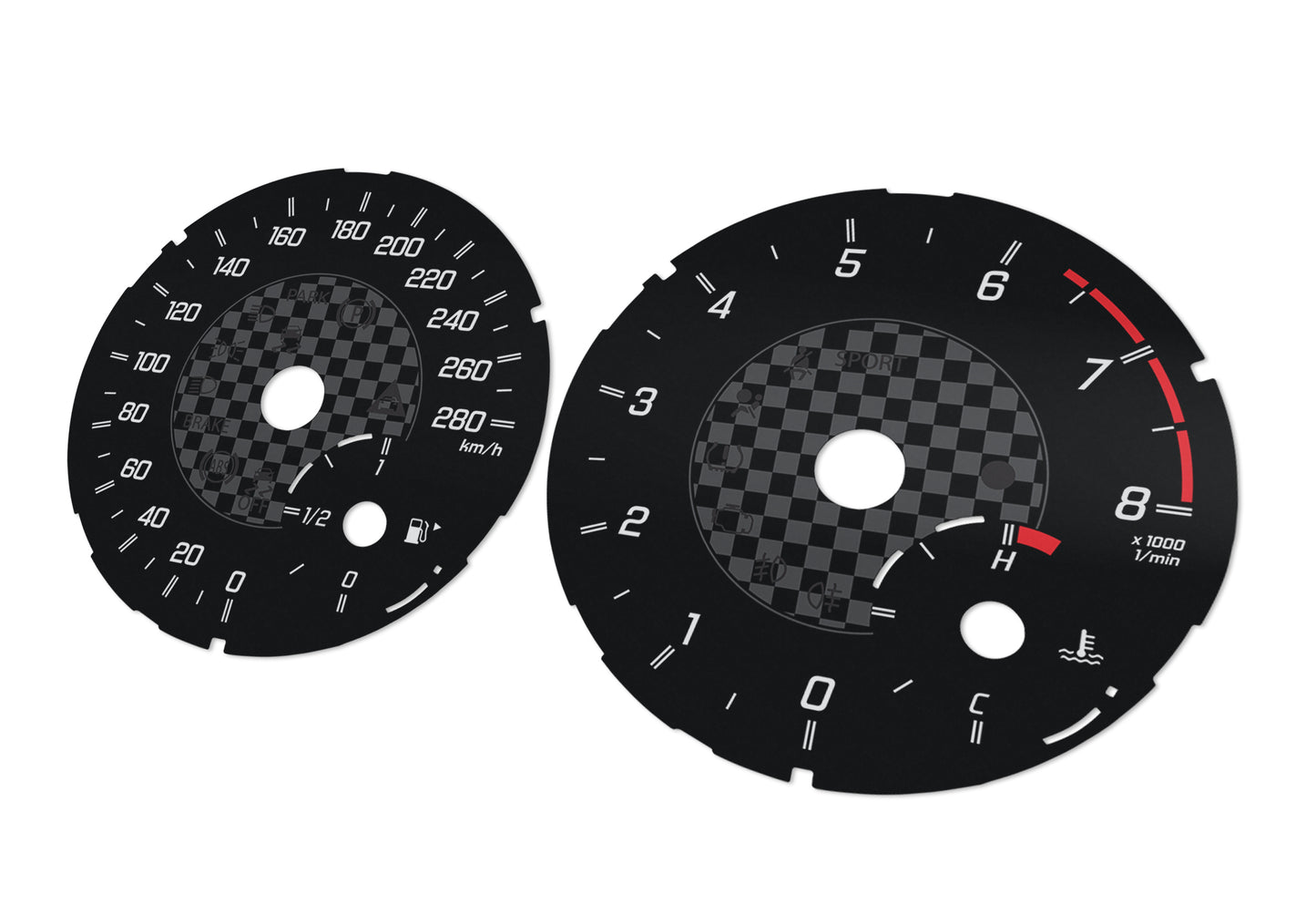 Mercedes-Benz GLE, G AMG - Speedometer Dials Gauges