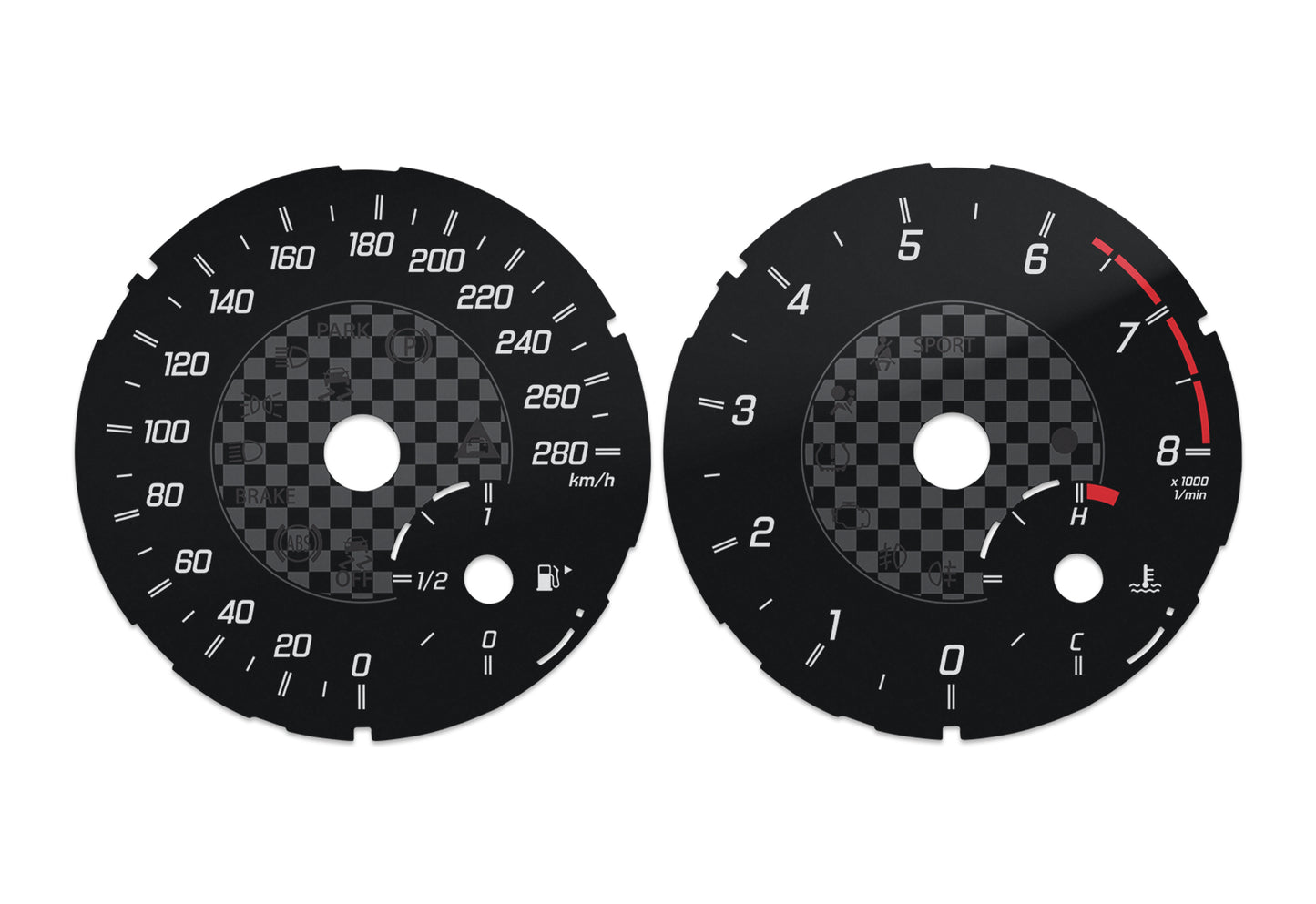 Mercedes-Benz GLE, G AMG - Speedometer Dials Gauges