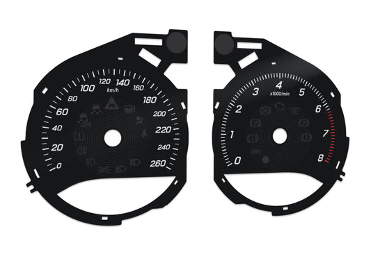 Mercedes-Benz C W205 - Speedometer Dials Gauges