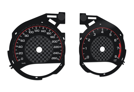 Mercedes-Benz C W205 AMG Style - Speedometer Dials Gauges