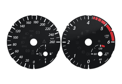 Mercedes-Benz ML W166 - Speedometer Dials Gauges