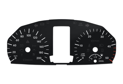 Mercedes-Benz Sprinter W906 - Speedometer Dials Gauges