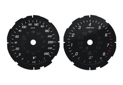 Mercedes-Benz E W213 - Speedometer Dials Gauges
