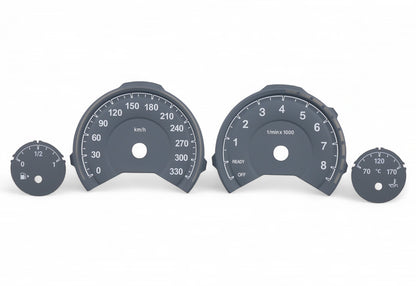 BMW 3D M3/M4 F80, F82, F83  - Speedometer Dials Gauges