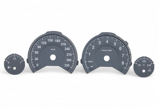 BMW 3D M3/M4 F80, F82, F83  - Speedometer Dials Gauges