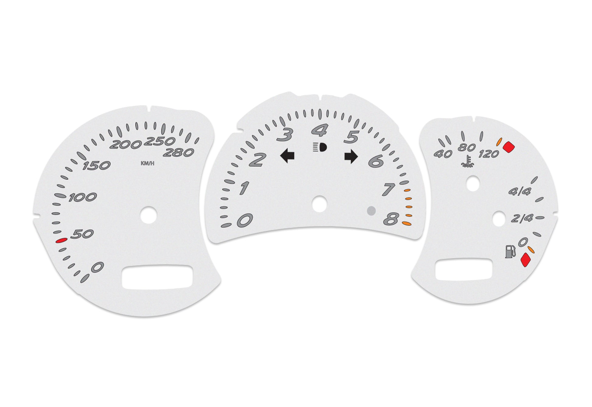 Porsche Boxster 986.2 Grey - Speedometer Dials Gauges