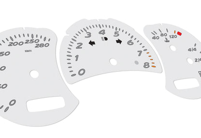 Porsche Boxster 986.2 Grey - Speedometer Dials Gauges