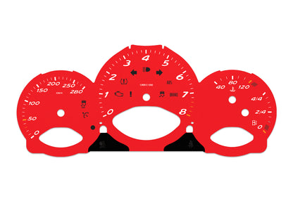 Porsche Boxster 987.1 Red - Speedometer Dials Gauges