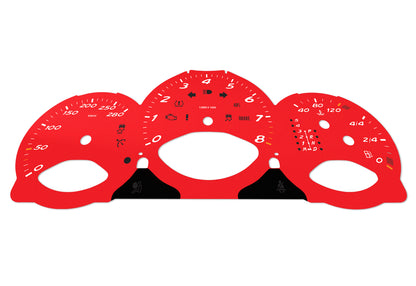 Porsche Boxster 987.1 Red - Speedometer Dials Gauges