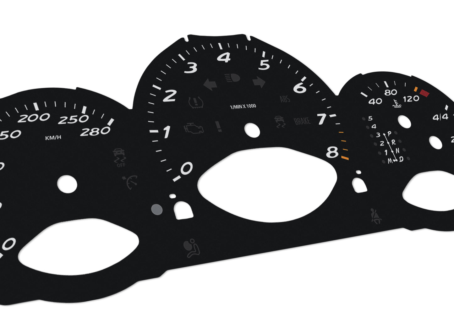 Porsche Boxster 987.1 - Speedometer Dials Gauges