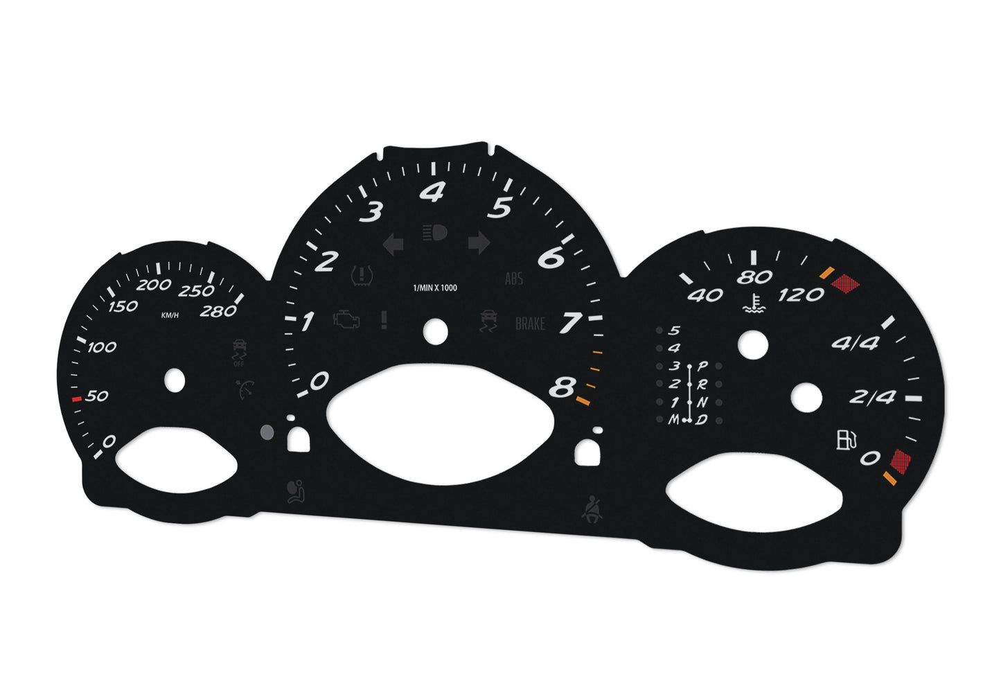 Porsche Boxster 987.1 - Speedometer Dials Gauges