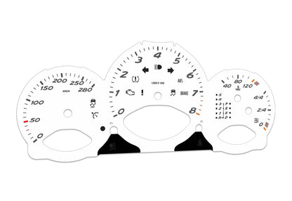 Porsche Boxster 987.1 White - Speedometer Dials Gauges