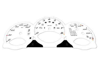 Porsche Boxster 987.1 White - Speedometer Dials Gauges
