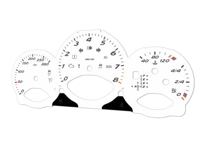 Porsche Boxster 987.2 White - Speedometer Dials Gauges