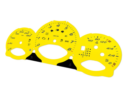 Porsche Boxster 987.2 Yellow - Speedometer Dials Gauges