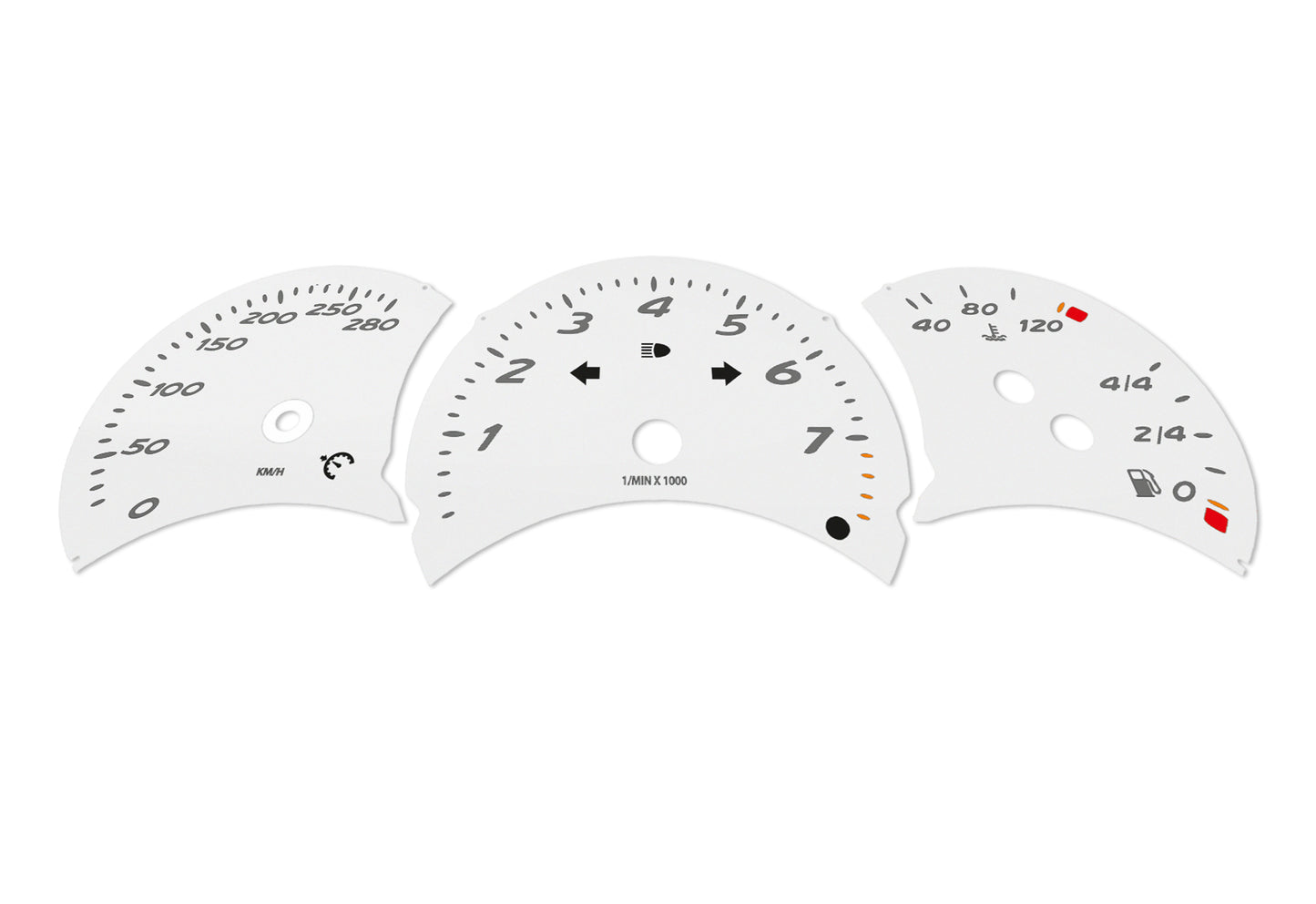Porsche Boxster 986.1 Grey - Speedometer Dials Gauges