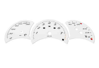 Porsche Boxster 986.1 Grey - Speedometer Dials Gauges