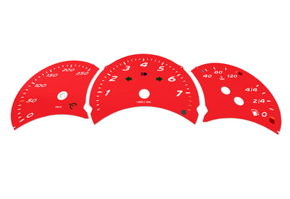 Porsche Boxster 986.1 Red - Speedometer Dials Gauges