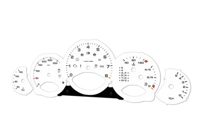 Porsche Carrera 911 997.1 White - Speedometer Dials Gauges