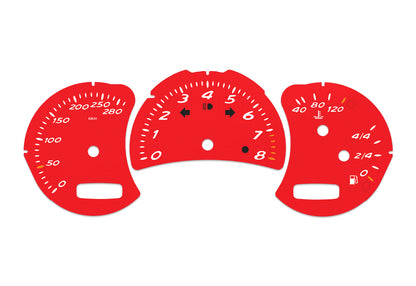 Porsche Boxster 986.2 Red - Speedometer Dials Gauges