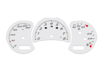 Porsche Boxster 986.2 Grey - Speedometer Dials Gauges