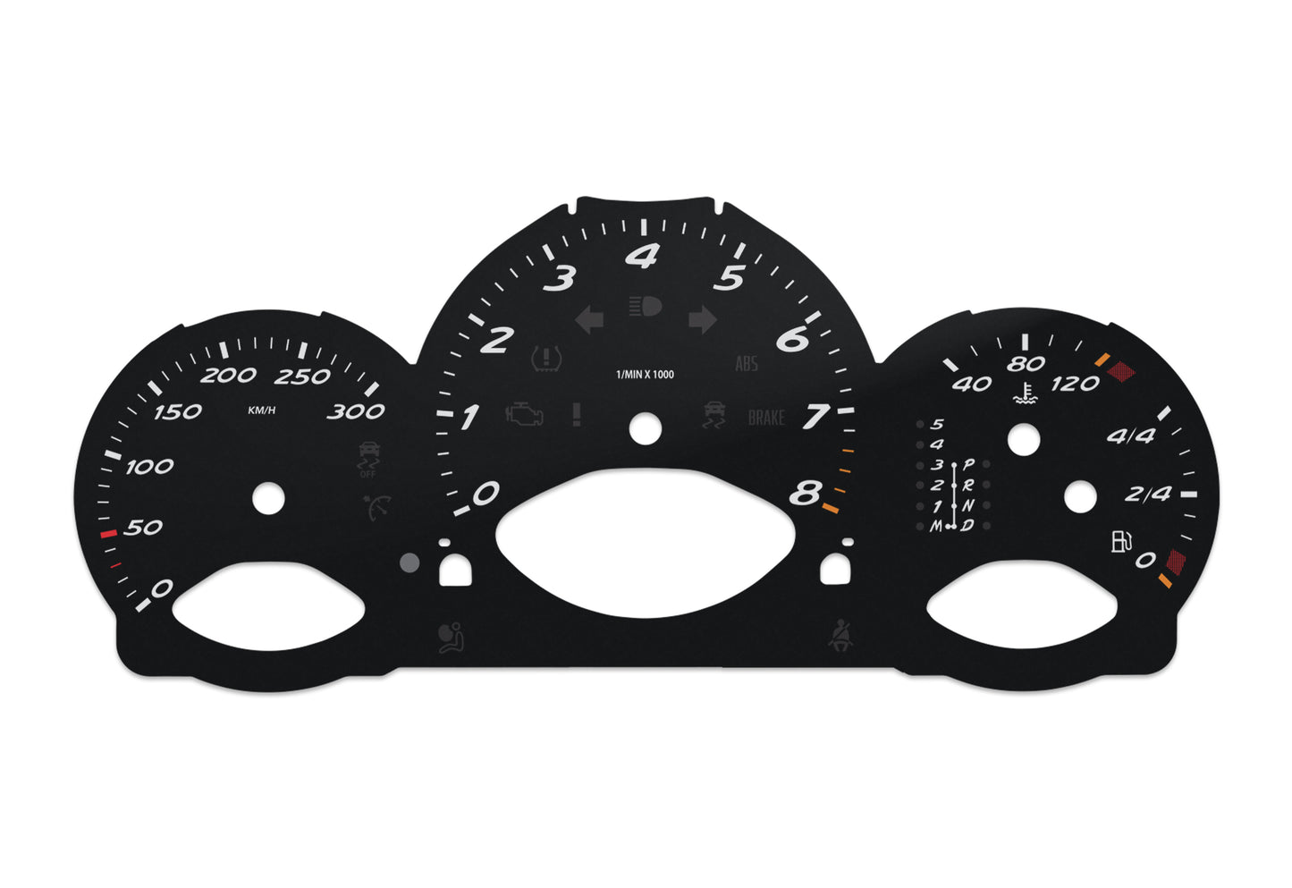 Porsche Boxster 987.1 - Speedometer Dials Gauges