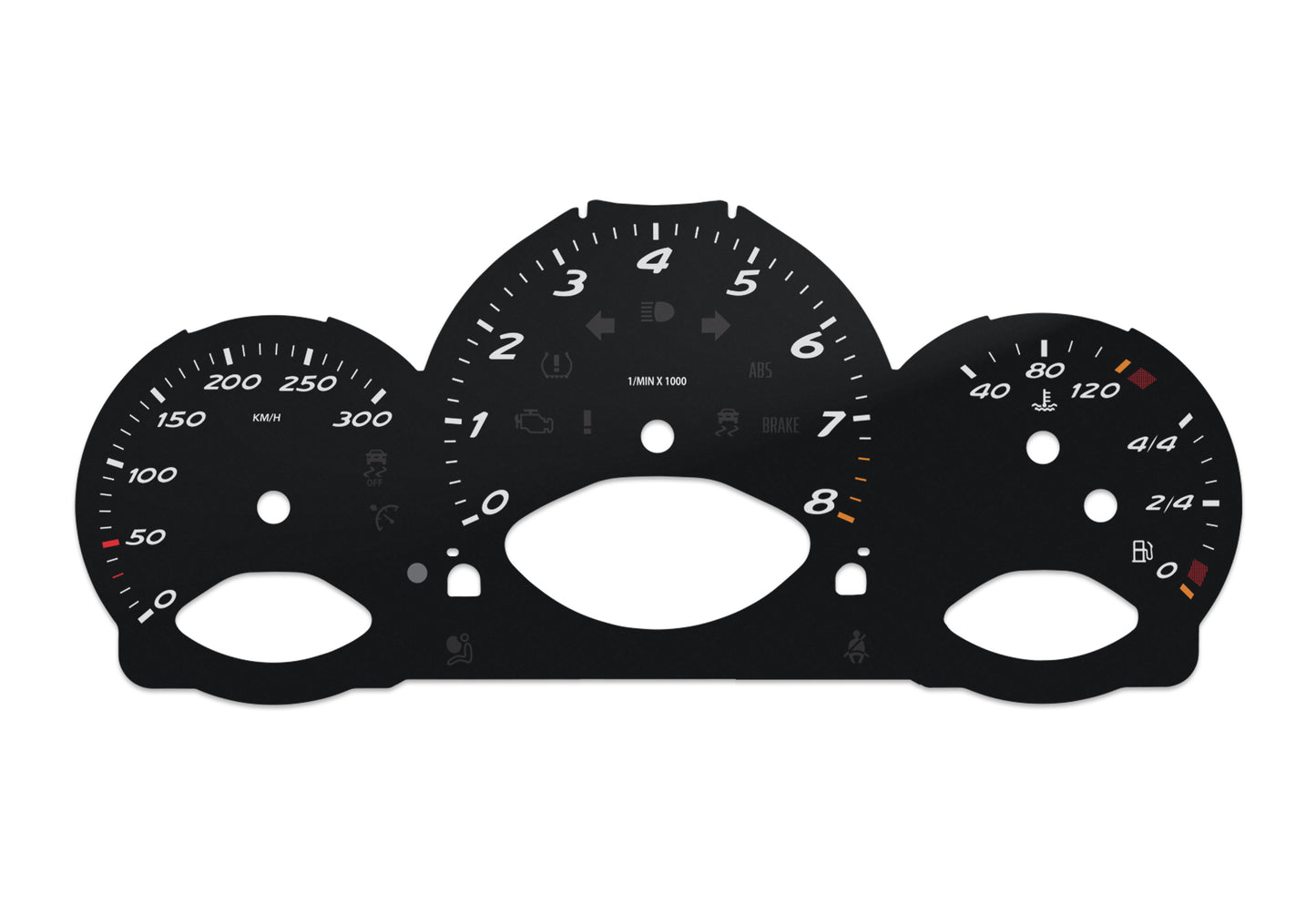 Porsche Boxster 987.1 - Speedometer Dials Gauges