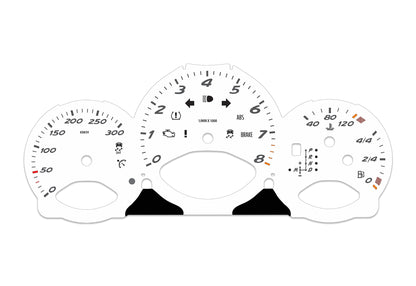 Porsche Boxster 987.2 White - Speedometer Dials Gauges