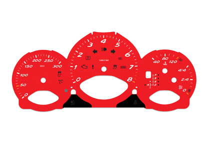 Porsche Boxster 987.2 Red - Speedometer Dials Gauges