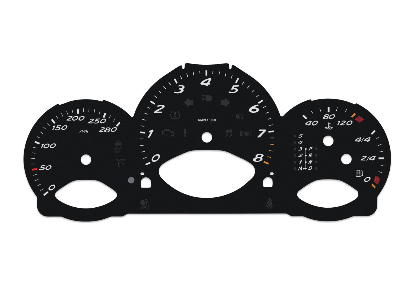 Porsche Boxster 987.1 - Speedometer Dials Gauges