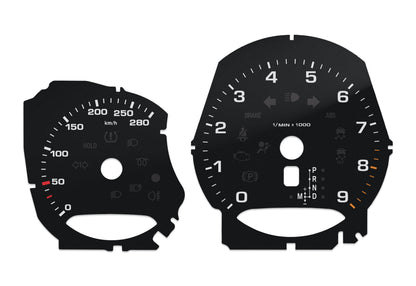 Porsche Boxster 981, 982, 718 - Speedometer Dials Gauges