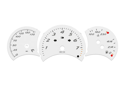 Porsche Boxster 986.1 Grey - Speedometer Dials Gauges