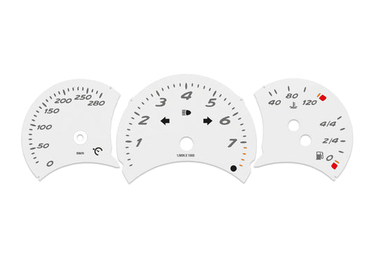 Porsche Boxster 986.1 Grey - Speedometer Dials Gauges