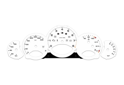 Porsche Carrera 911 997.1 White - Speedometer Dials Gauges