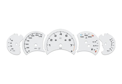 Porsche Carrera 911 996.1 Grey - Speedometer Dials Gauges