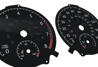 Volkswagen Golf VII 2D - Speedometer Dials Gauges