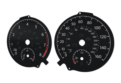 Volkswagen Golf VII 2D - Speedometer Dials Gauges