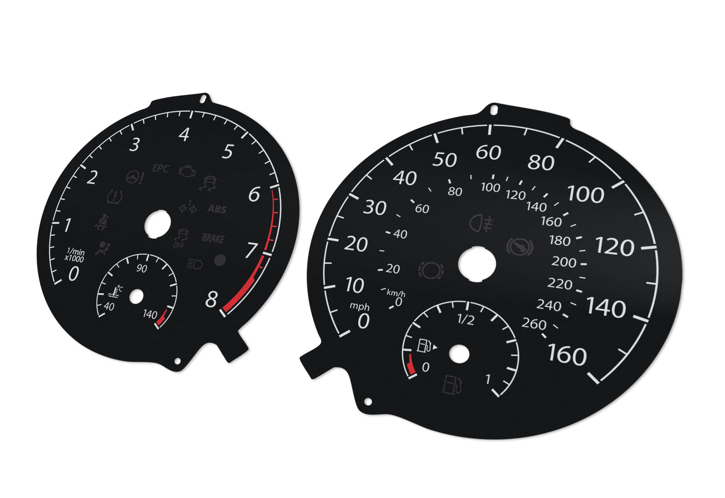 Volkswagen Golf VII 2D - Speedometer Dials Gauges