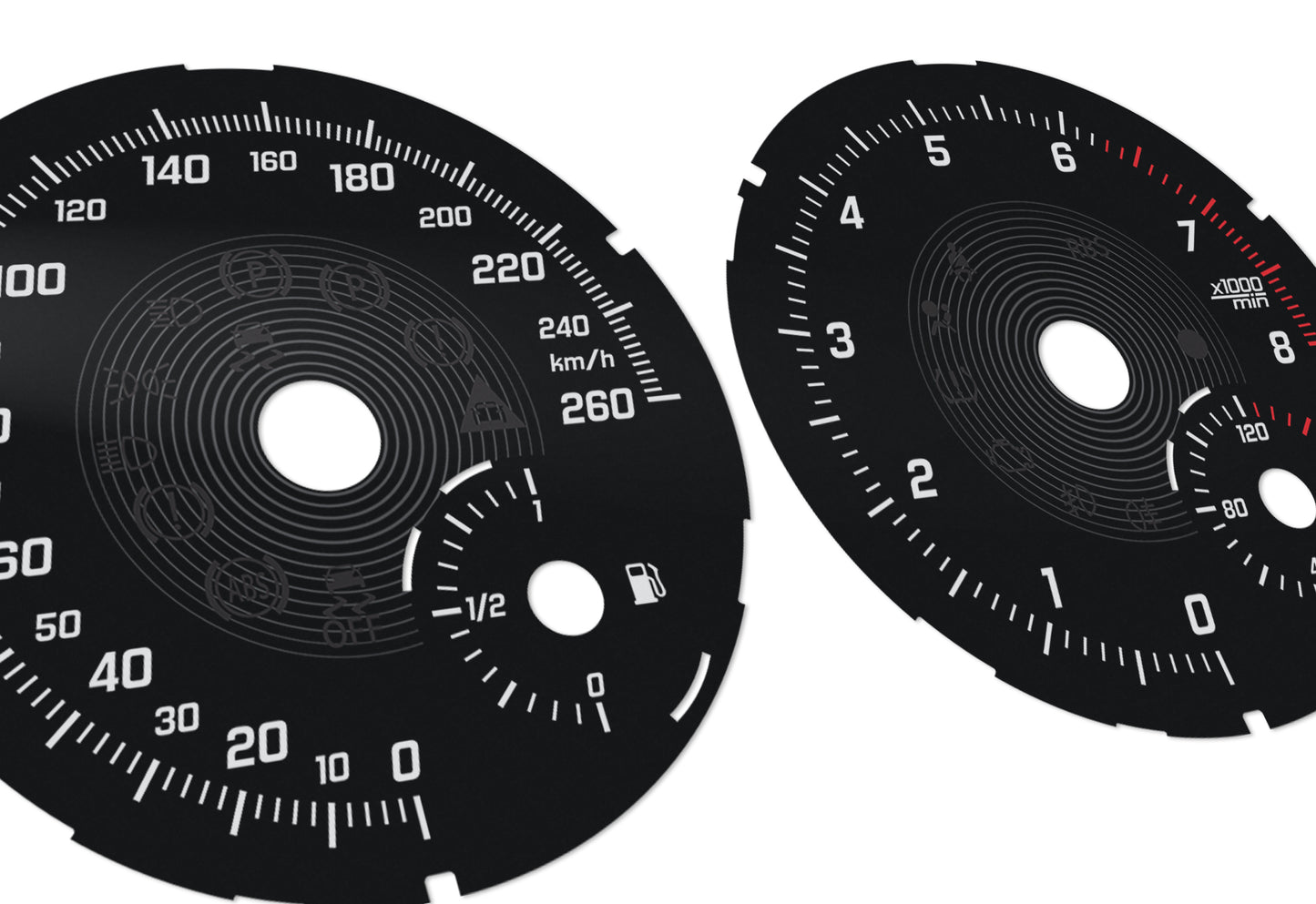 Mercedes-Benz  GLE, GLS  - Speedometer Dials Gauges